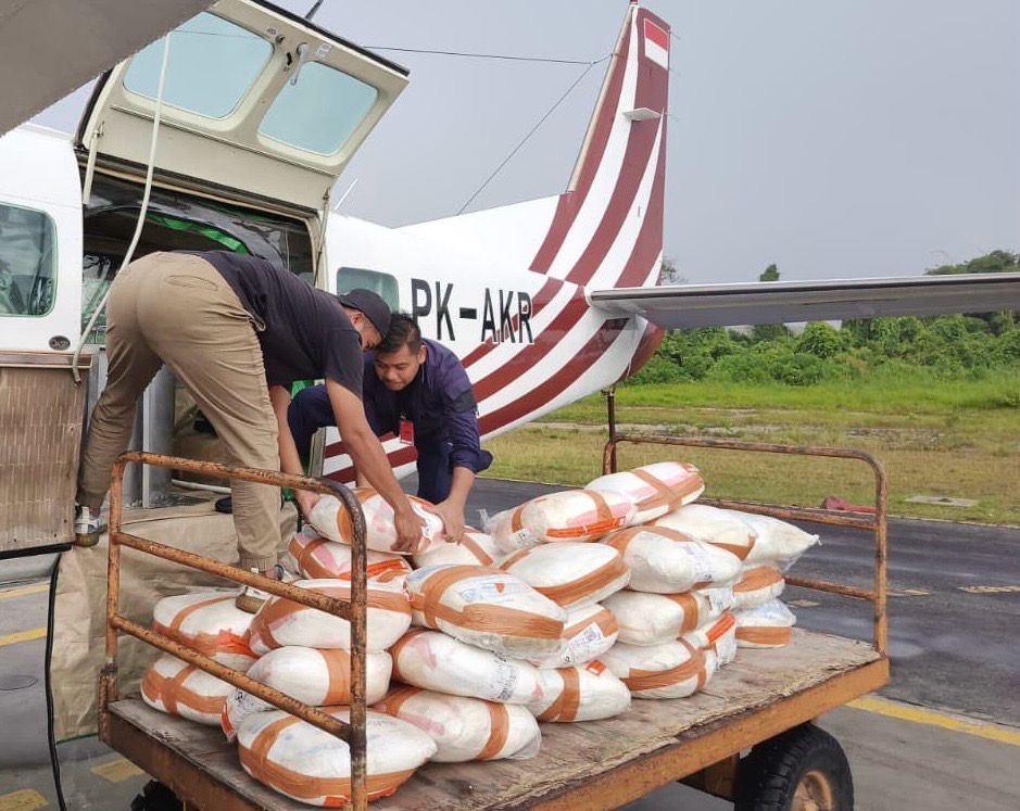 Riau Terima Tambahan 15 Ton Garam Semai untuk Perkuat Operasi Modifikasi Cuaca