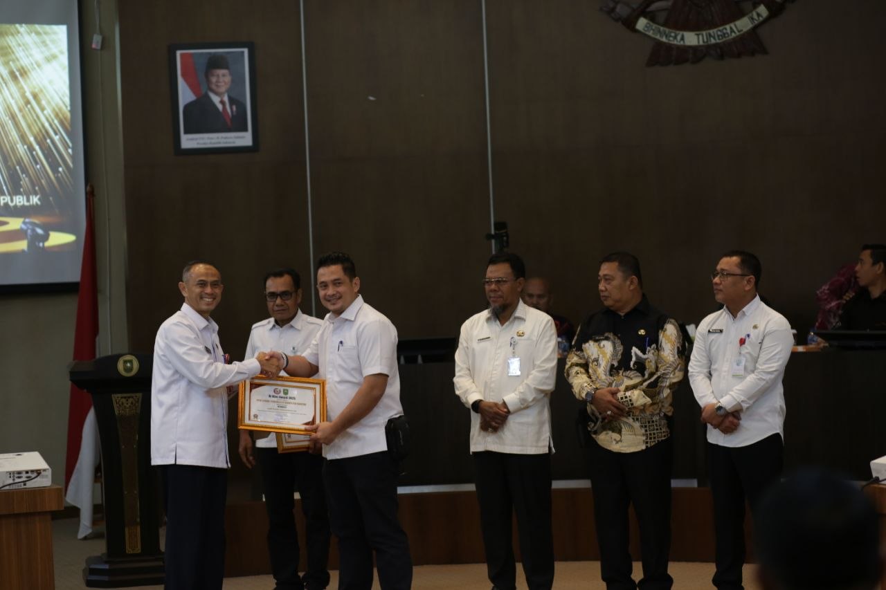 Pemprov Riau Apresiasi Badan Publik Berprestasi dalam Keterbukaan Informasi Publik