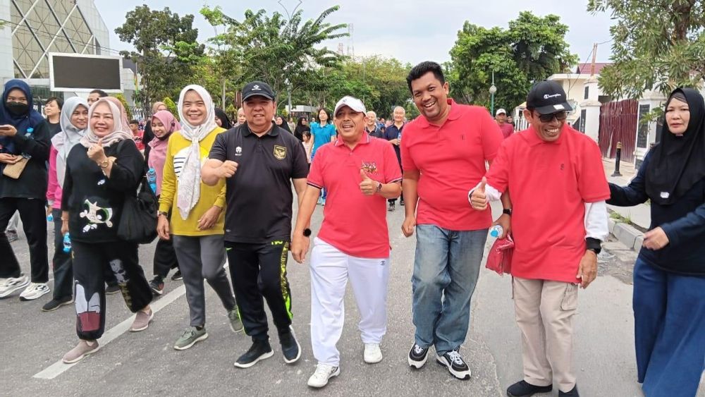 Plt Kakanwil Kemenag : Jalan Santai Kerukunan Cerminkan Dua Nilai Kehidupan Beragama di Riau