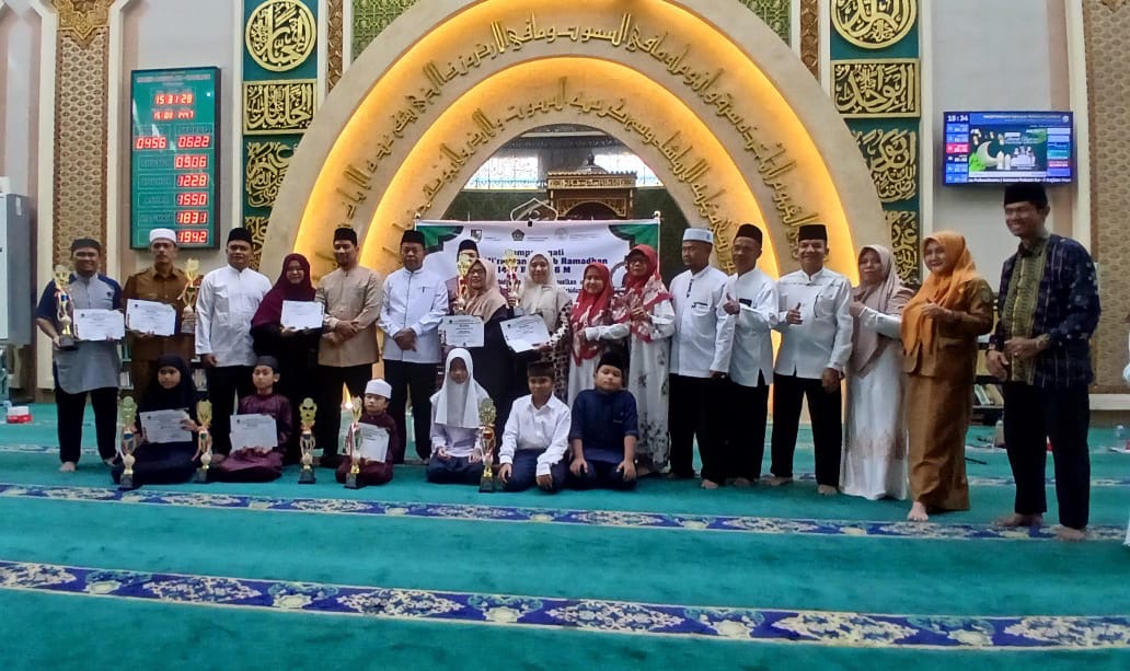 Peringatan Isra Mikraj di Masjid Agung Ar Rahman, Pemko Komitmen Wujudkan Generasi Qurani