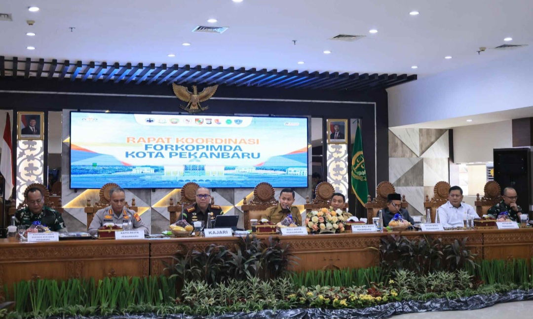 Hadapi La Nina, Pemko Pekanbaru Mulai Petakan Potensi Banjir, DBD dan Pohon Tumbang