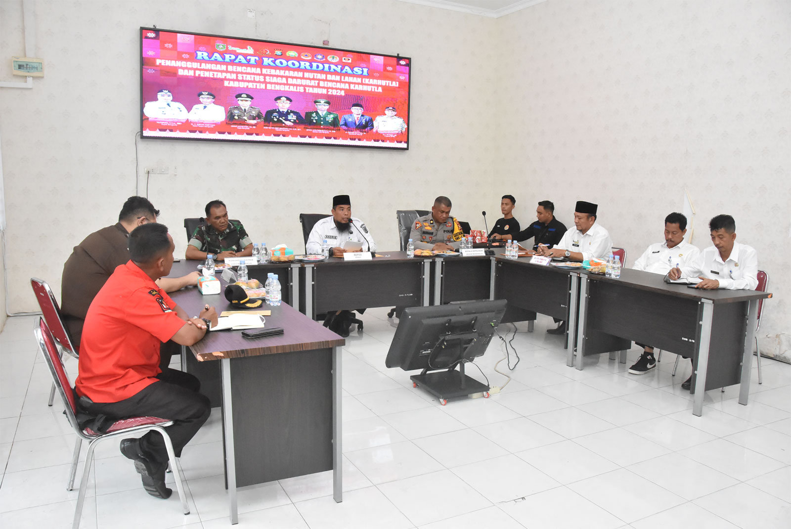 BPBD Mengusulkan Penetapan Status Siaga Darurat Karhutla di Bengkalis