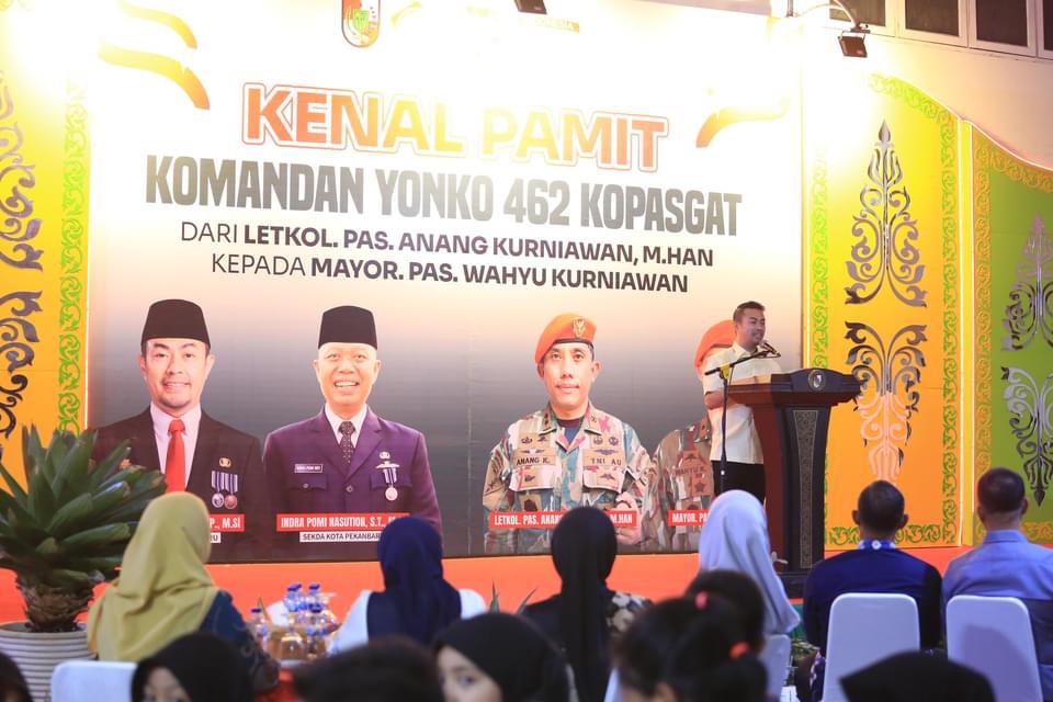 Pemko Sambut Komandan Baru Batalyon Komando 462 Kopasgat