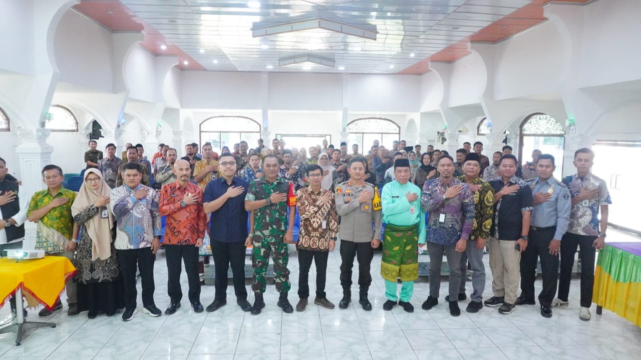 KPU Bengkalis Lakukan Rapat Pleno Terbuka Tahapan Pemutakhiran Penetapan DPT