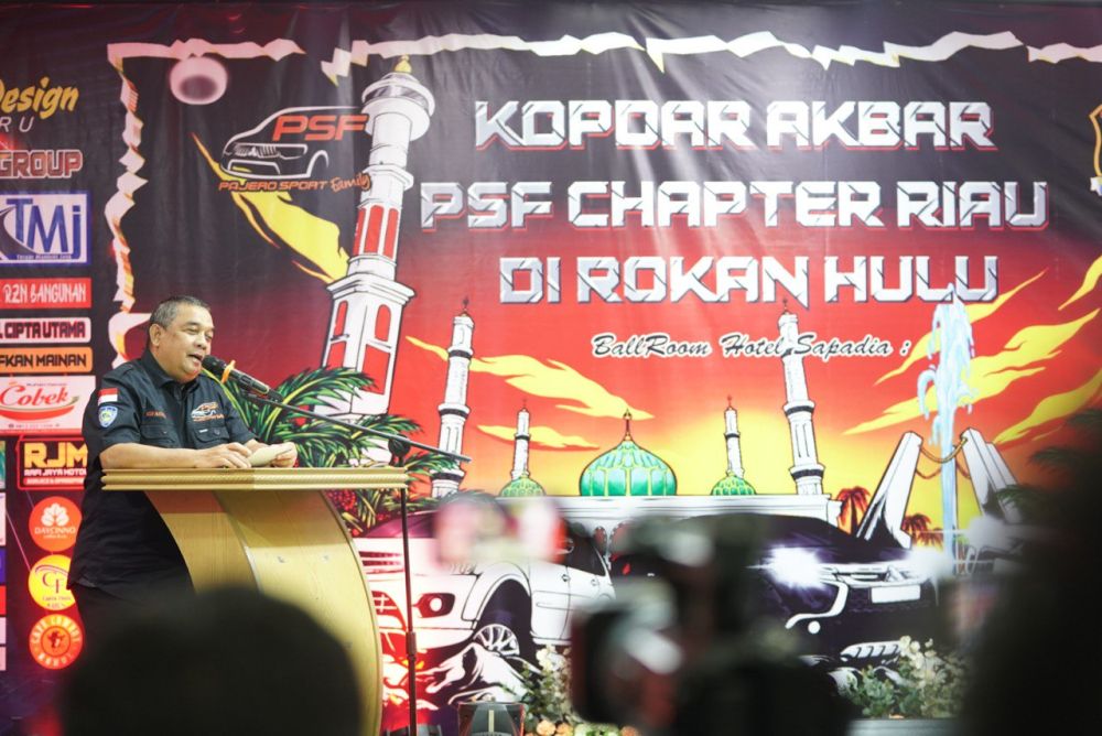 Begini Momen Kopdar Akbar PSF Riau 2023 Bersama Wagubri Edy Natar Nasution