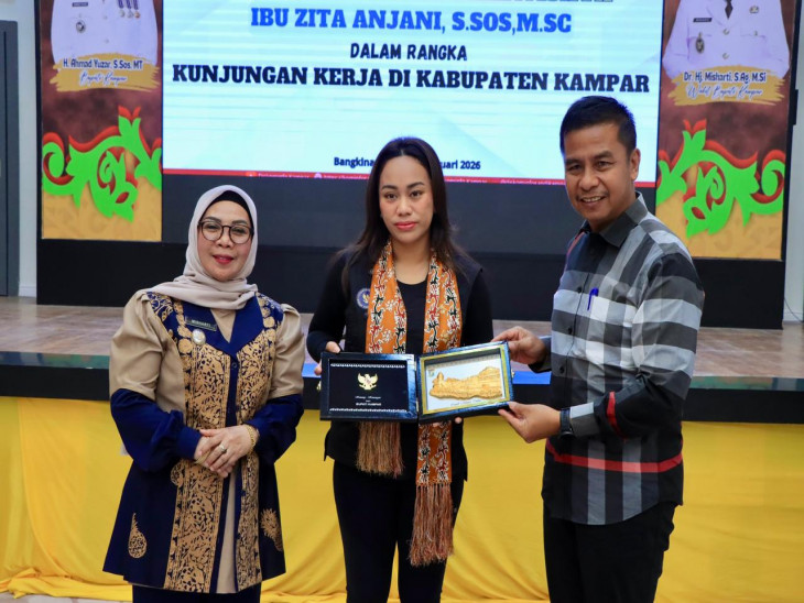 Bupati Kampar Terima Kunker Utusan Khusus Presiden Bidang Pariwisata