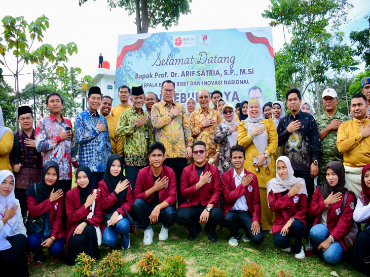 Sambut Kepala BRIN RI, Wakil Bupati Kampar Komitmen Jalin Kolaborasi Dorong pertumbuhan ekonomi Daerah